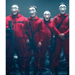 Money Heist Korea Red Jumpsuit