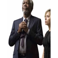 Morgan Freeman Lucy Black Blazer