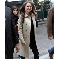 Jane Got A gun Natalie Portman White Long Cotton Coat