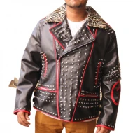 Nicolas Cage Color Out of Space Studs Jacket