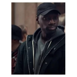 Omar Sy Arsene Lupin Hooded Jacket Omar Sy Arsene Lupin Hooded Jacket