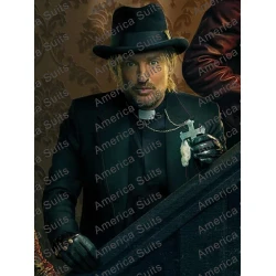 Owen Wilson Haunted Mansion Black Blazer