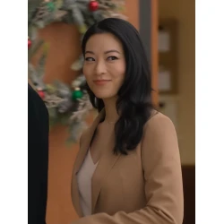 Partner Track Ingrid Yun Brown Blazer