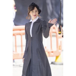 Persuasion Anne Elliot Long Black Coat