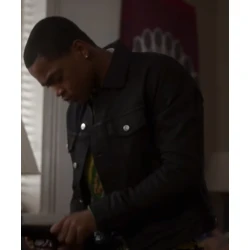 Power Book 2 Ghost S02 Tariq St Patrick Black Cotton Jacket