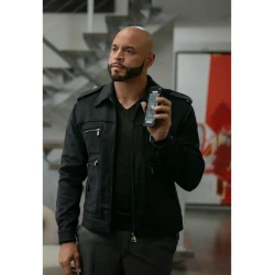 Power Book II Ghost S03 Lorenzo Tejada Black Jacket Power Book II Ghost S03 Lorenzo Tejada Black Jacket