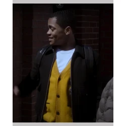 Power Book 2 S02 Tariq St Patrick Black Cotton Jacket Power Book 2 S02 Tariq St Patrick Black Cotton Jacket