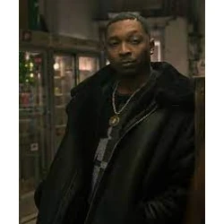 Power Book 3 Lou-Lou Black Bomber Jacket Power Book 3 Lou-Lou Black Bomber Jacket