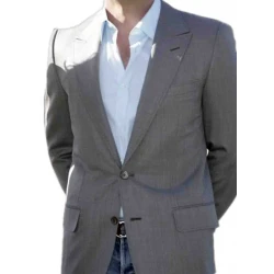 Quantum Of Solace 2 Button Grey Suit