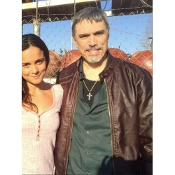 Queen of the South S01 Brown Leather Lopez Jacket