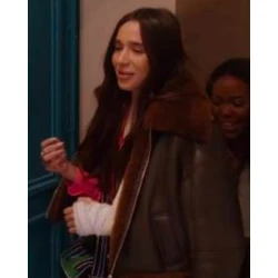 Real Girlfriends in Paris Margaux Lignel Leather Jacket