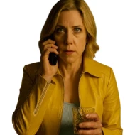 Rhea Seehorn Pluribus 2025 Leather Jacket