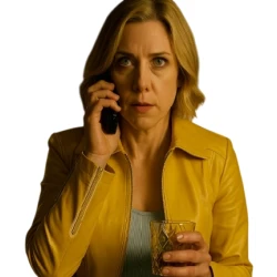 Rhea Seehorn Pluribus 2025 Leather Jacket