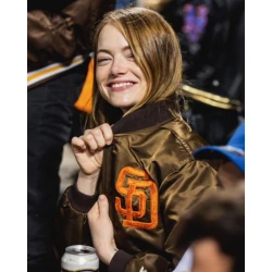 San Diego Padres Emma Stone Jacket San Diego Padres Emma Stone Jacket