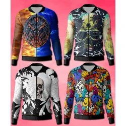 Set Of 4 Bomber Jacket