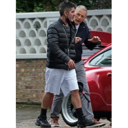 Simon Cowell Black Padded Jacket Simon Cowell Black Padded Jacket
