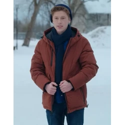 Snow Day 2022 Ky Baldwin Orange Jacket