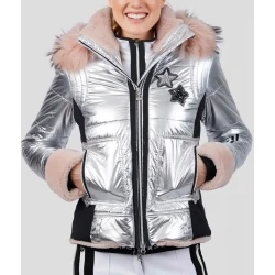 Spinning Out Mandy Davis Puffer Jacket