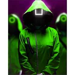 Squid game SO2 2024 Female Green Jumpsuit