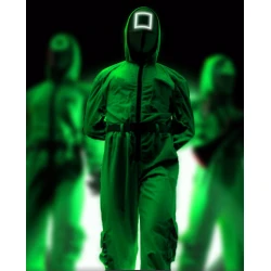 Squid game SO2 2024 Male Green Jumpsuit