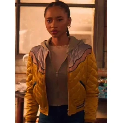 Superman and Lois Natalie Irons Bomber Jacket