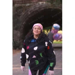 Survival Of The Thickest Abstract Hoodie