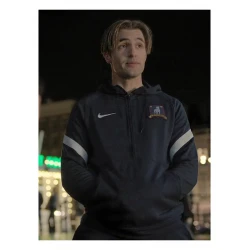 Ted Lasso S03 Jamie Tartt Black Track Jacket