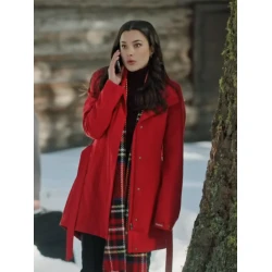The Christmas Retreat 2022 Rhiannon Fish Red Coat The Christmas Retreat 2022 Rhiannon Fish Red Coat