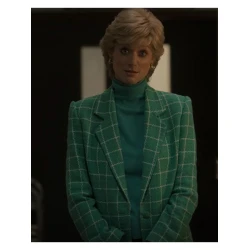 The Crown S05 Princess Diana Green Blazer