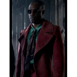 The Matrix 4 Morpheus Trench Coat