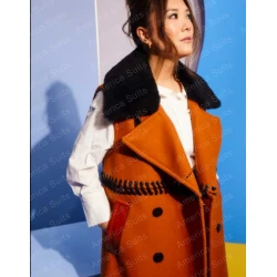 The Shortcomings 2023 Ally Maki Coat
