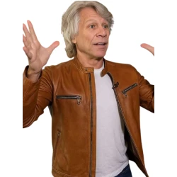 The Today Show 2025 Jon Bon Jovi Brown Jacket