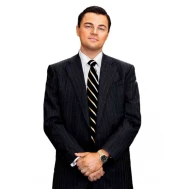 The Wolf of Wall Street Pinstripe Suit