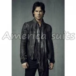 The Vampire Diaries Season 4 Leather Jacket For Men