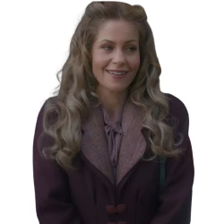 Timeless Tidings of Joy Candace Cameron Bure Purple Coat 