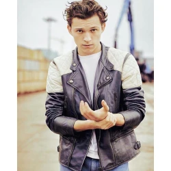 Tom Holland Leather Jacket