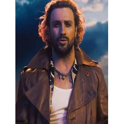 The Fall Guy Aaron Taylor-Johnson Leather Coat The Fall Guy Aaron Taylor-Johnson Leather Coat