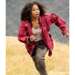 Transformers 7 Dominique Fishback Red Jacket Transformers 7 Dominique Fishback Red Jacket