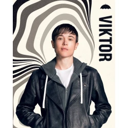 Umbrella Academy Viktor Hargreeves Leather Jacket