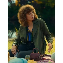 Valeria S02 Lola Green Trench Coat