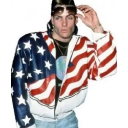 Vanilla Ice American Flag Jacket