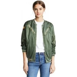 You Love Quinn Satin Jump Jacket