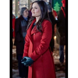 You Me and The Christmas Trees Red Coat