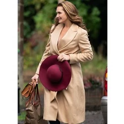 A Castle For Christmas Sophie Brown Trench Coat