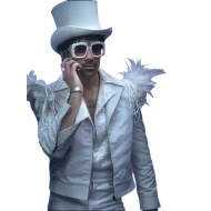 A Very Jonas Christmas Joe Jonas White Jacket