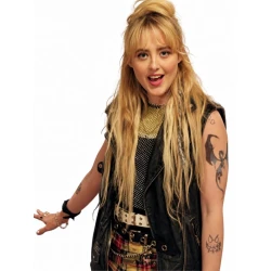 Abigail Kathryn Newton Leather Vest