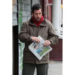 Adam Sandler Movie Cobbler Leather Jacket