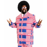 Afroman American Flag 2 Piece Suit 