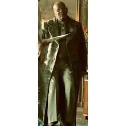 Afterburn Samuel L Jackson Trench Coat