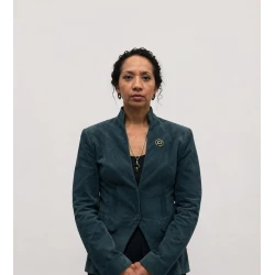 Alexandria Riley Silo S03 Teal Blue Blazer